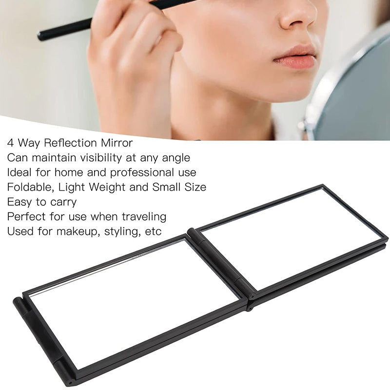 💥Multi Angle Folding Mirror for Self Haircutting - Head Back View Available