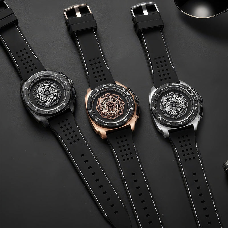 💥Men’s Luminous Silicone Quartz Watch