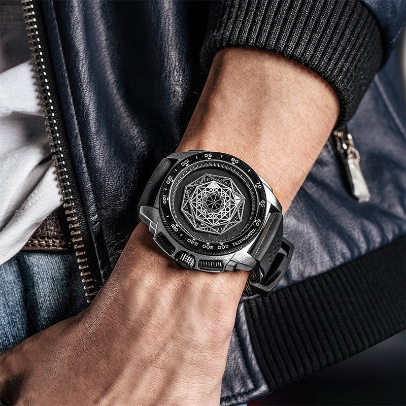 💥Men’s Luminous Silicone Quartz Watch