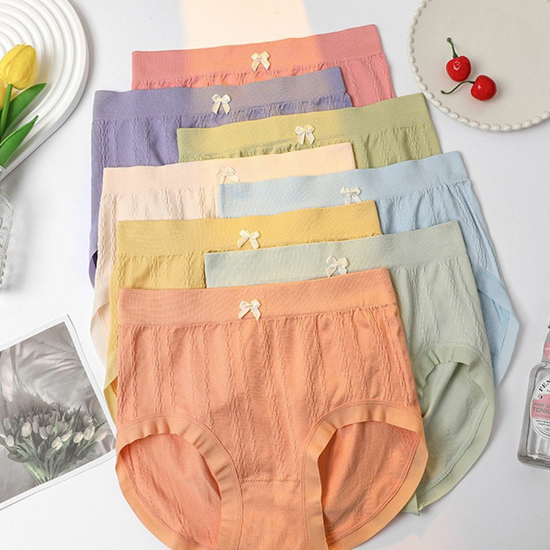 💕Women's High-Waist Full Coverage Briefs✨ - 8PCS/Set