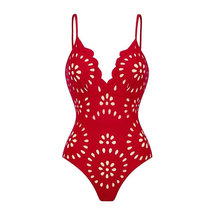 šøWomenās Sexy One Piece Swimsuit with Matching Swim Long Skirtš