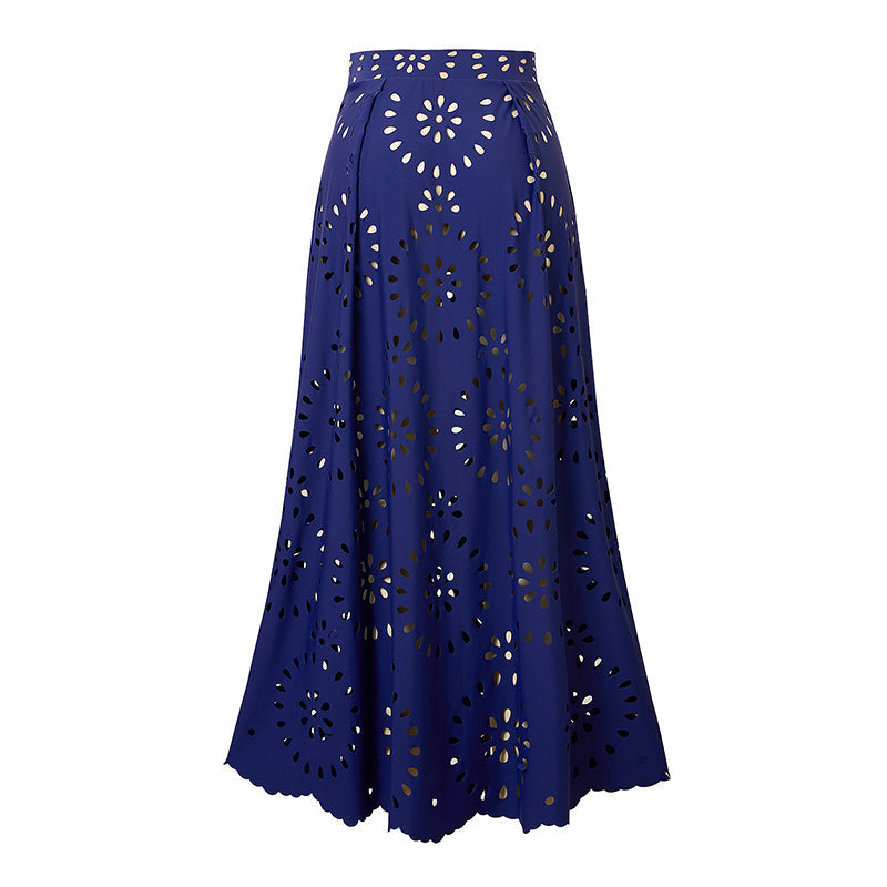 šøWomenās Sexy One Piece Swimsuit with Matching Swim Long Skirtš