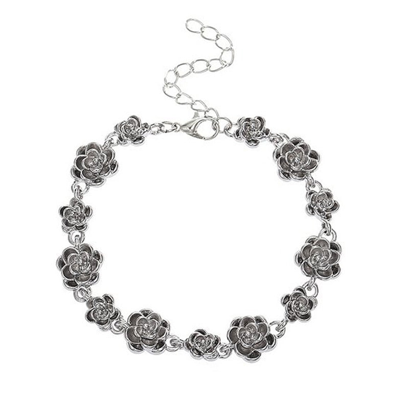 ✨Women's Vintage Elegance Floral Bracelet🏵️