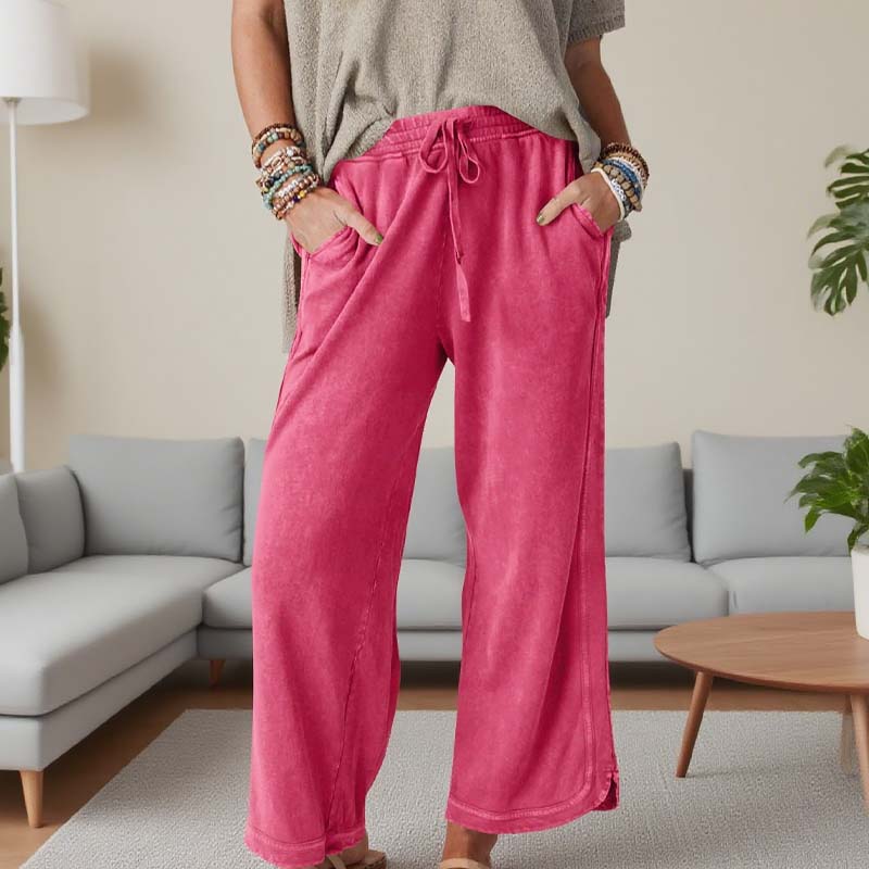 🍂Women’s Comfortable Wide-Leg Elastic Waist Pants