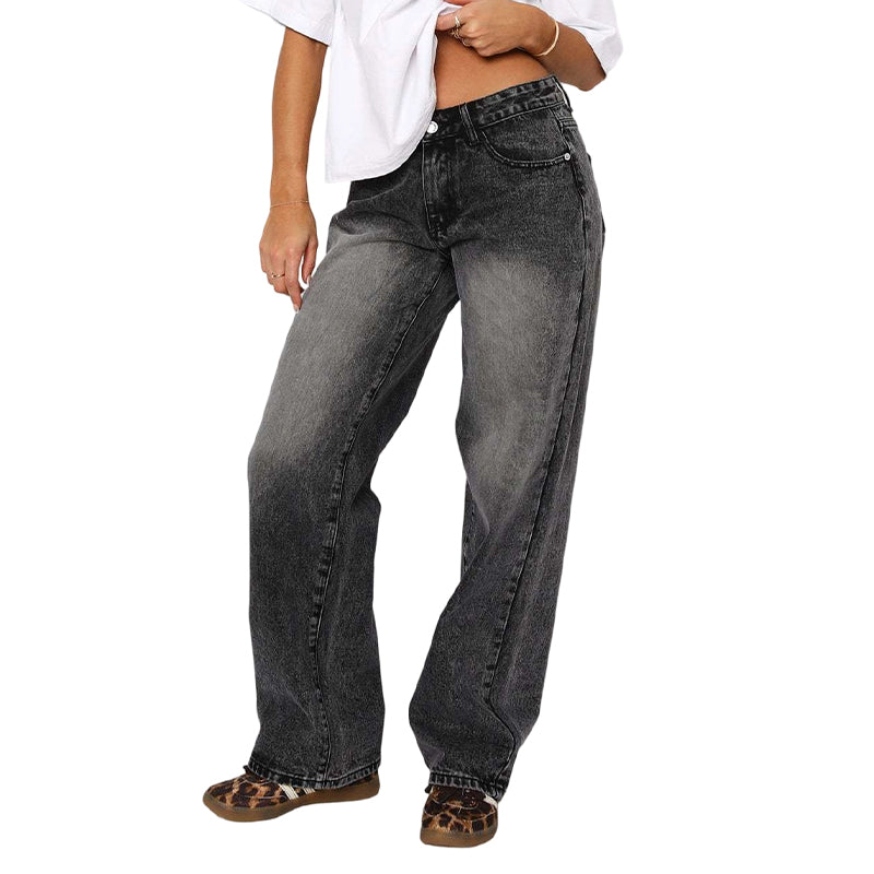 👖Women's Minimalist Straight-Leg Jeans