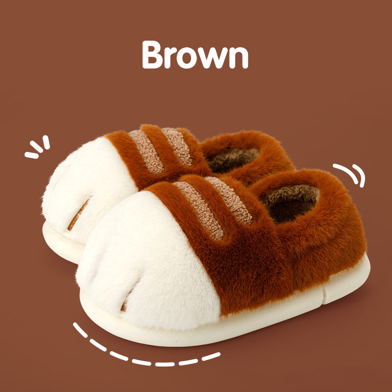 😽Cozy Cat Paw Slippers - Soft & Warm