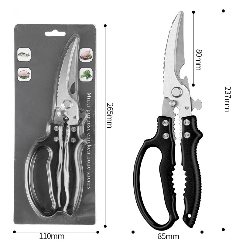 🥳2026 HOT SALE✂️ Multifunctional Heavy Duty Poultry Shears – Razor-Sharp, 6-in-1 & Industrial-Grade 🔪
