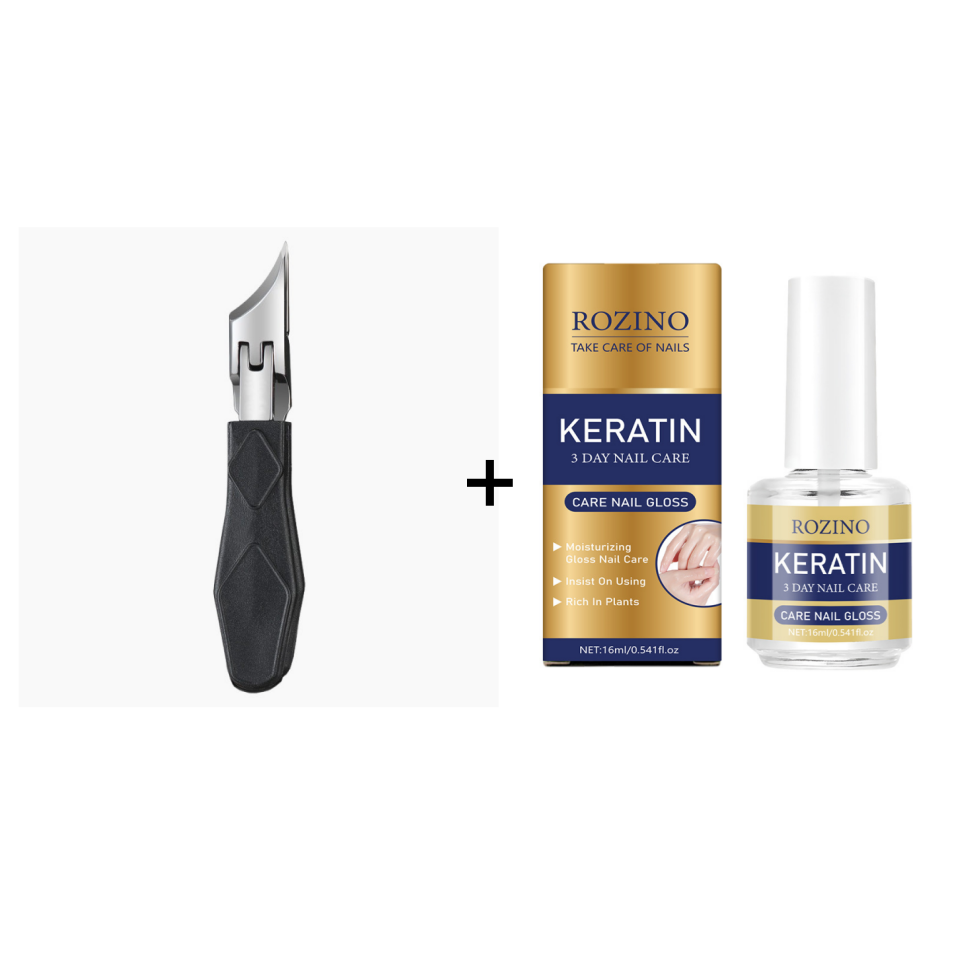 Beveled Wide Opening Nail Clippers