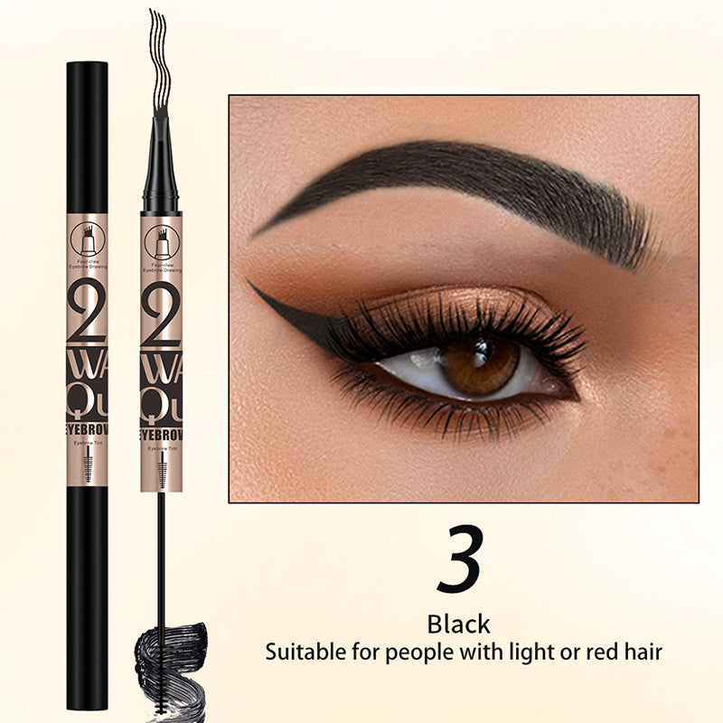 ✨Buy 1 Get 1 Free✨2-in-1 Waterproof Eyebrow Pencil with Gel