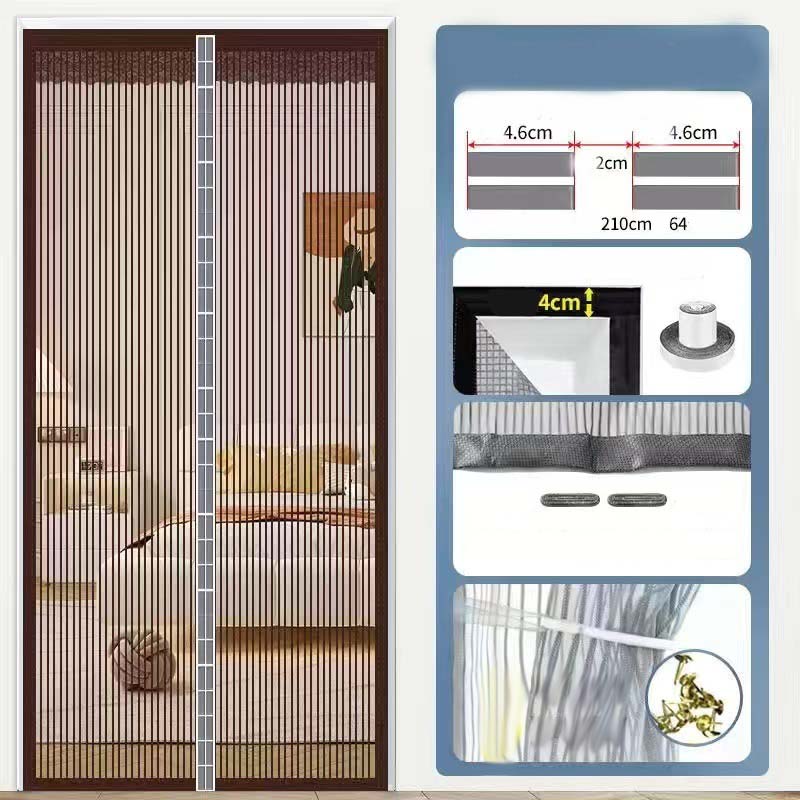 ๐ช 49% OFF NOW! ๐งฒ Heavy-Duty Magnetic Screen Door โ Self-sealing, pet-friendly & easy install โ keeps bugs out, lets fresh air in ๐ฟ
