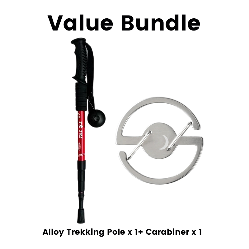 📢49% OFF !! ⏰Adjustable Aluminum Alloy Trekking Pole