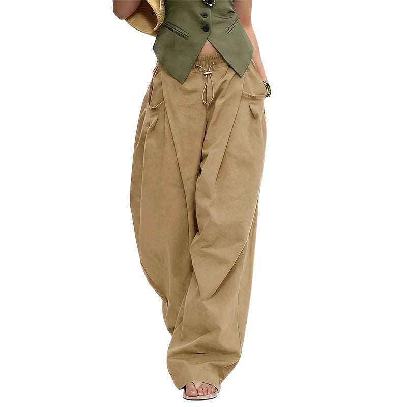๐ 50% OFF NOW! ๐ Voluminous Pleated Lantern Trousers โ Flowy, elegant & wide-leg โ perfect for a chic summer look or formal occasion โจ