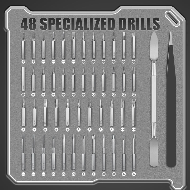 50-in-1 Precision Electric Screwdriver Set