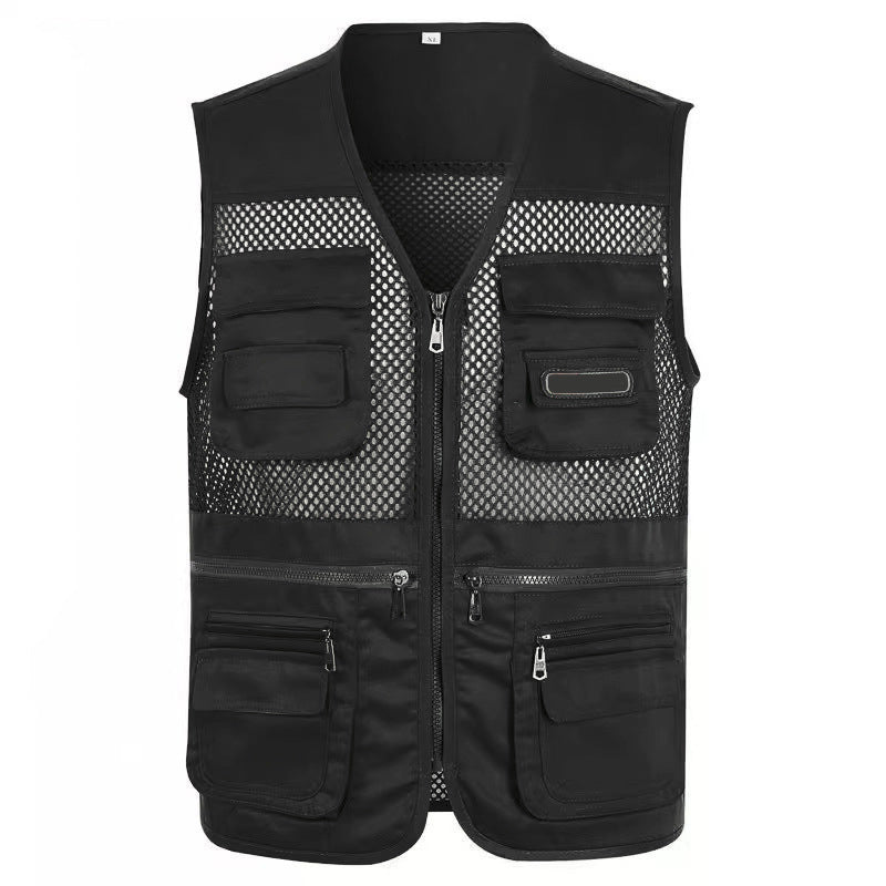 Men's Multi-Pocket Outdoor Fishing Vest