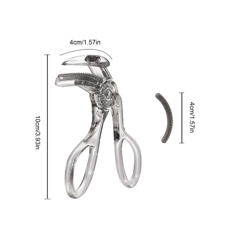 Ergonomic Wide-angle Eyelash Curler - Natural & Long-lasting Styling