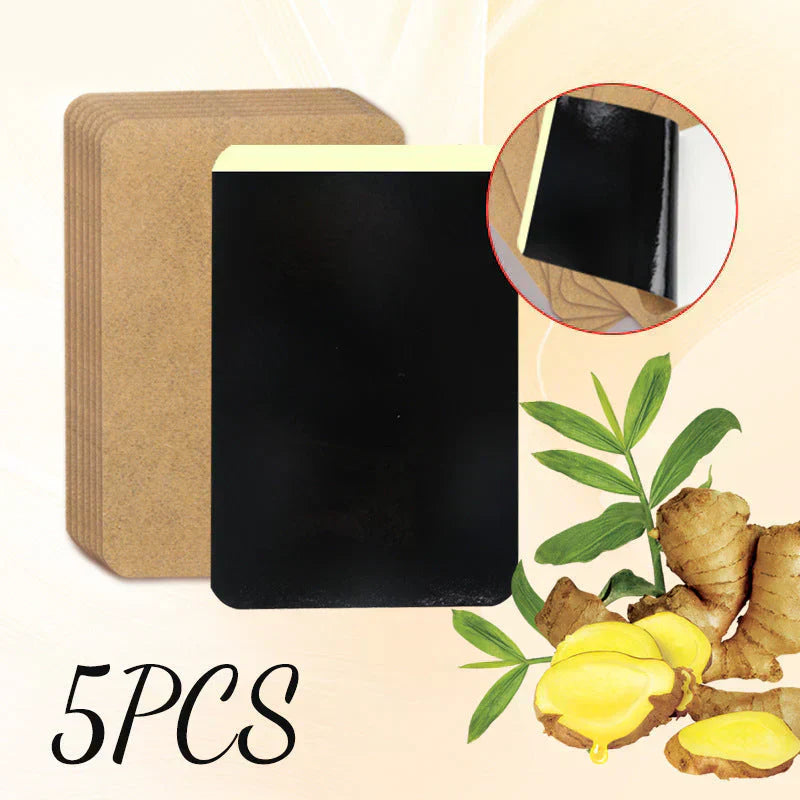 ⏳Time-Limited Sale 49% OFF⏰ Ginger Pain Relief Patches – Natural Heat Therapy for Aches & Stiffness | Stick It Where It Hurts! 💆‍♀️