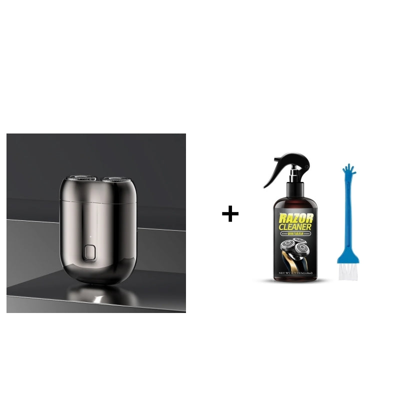 🎁Buy 1 Get 1 Razor Cleaning Liquid Free ⏳Men's Mini Razor Rechargeable Waterproof Compact Electric Razor