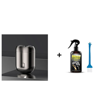 🎁Buy 1 Get 1 Razor Cleaning Liquid Free ⏳Men's Mini Razor Rechargeable Waterproof Compact Electric Razor