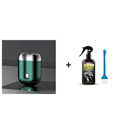 🎁Buy 1 Get 1 Razor Cleaning Liquid Free ⏳Men's Mini Razor Rechargeable Waterproof Compact Electric Razor