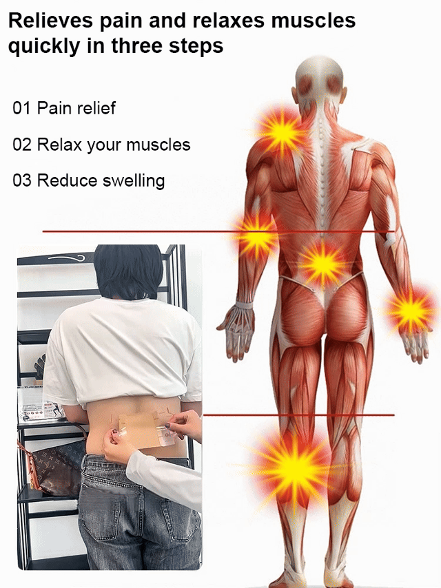 ⏳Time-Limited Sale 49% OFF⏰ Ginger Pain Relief Patches – Natural Heat Therapy for Aches & Stiffness | Stick It Where It Hurts! 💆‍♀️