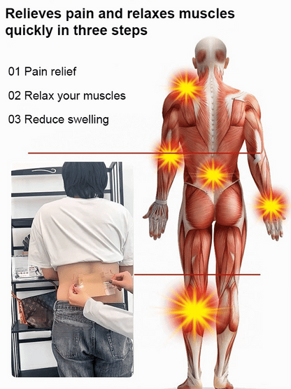 ⏳Time-Limited Sale 49% OFF⏰ Ginger Pain Relief Patches – Natural Heat Therapy for Aches & Stiffness | Stick It Where It Hurts! 💆‍♀️