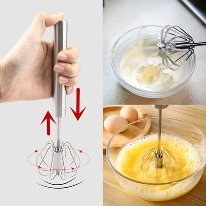 💥49% OFF💥Stainless Steel Semi-Automatic Whisk