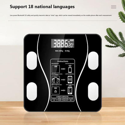 🏅NEW YEAR SPECIAL 49% OFF⏰Weight & Body Fat Smart Digital Scale🏃‍