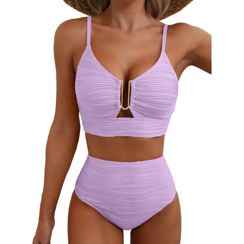 ✨Women's High-Waisted Push-Up Bikini