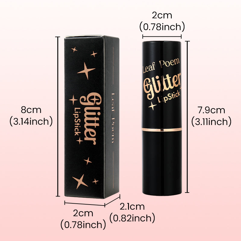 💥Buy 1 Get 1 Free💋Waterproof & Moisturizing Glitter Lipstick