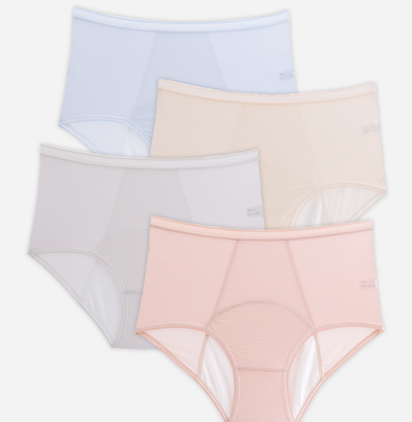 🔥Promotion - 49% discount💥High Waist Leak Proof Ice Silk Panty