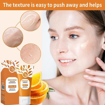 🔥Orange Enzyme Active Mild Body Exfoliator – Radiant Skin with Orange Extract🍊🫧