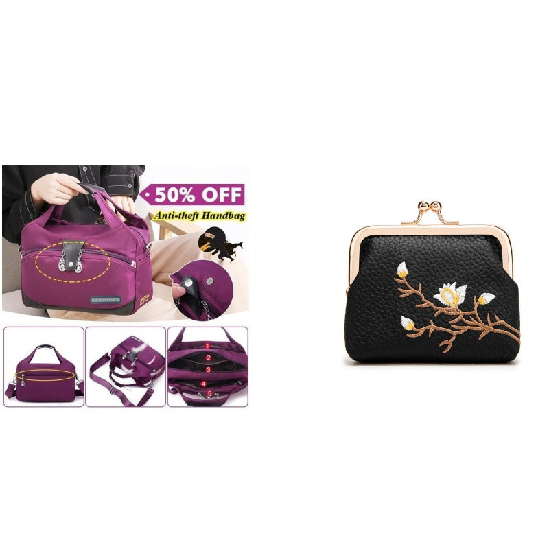 🔥Limited Time Offer 49% OFF👜Fashion Anti-theft Tote Bag