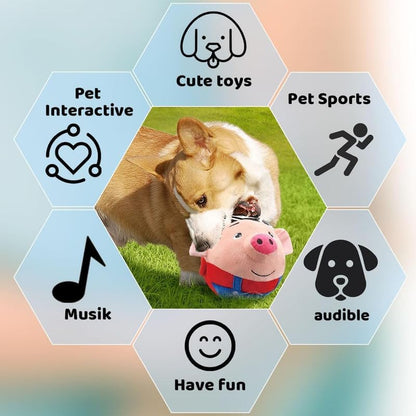 🐶 Active Moving Pet Plush Toy – Shake, Chase & Play! 🧸