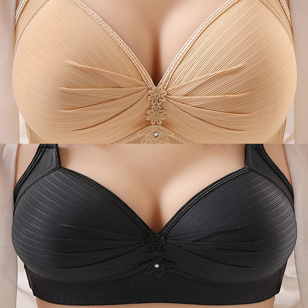 🥰2024 Plus Size Comfortable Underwear Bra