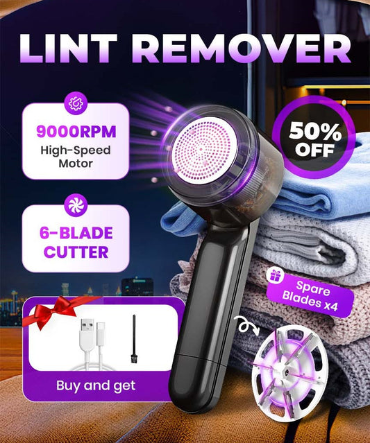 🔥HOT SALE - 49% OFF🎁 2 in 1 Electric Lint remover