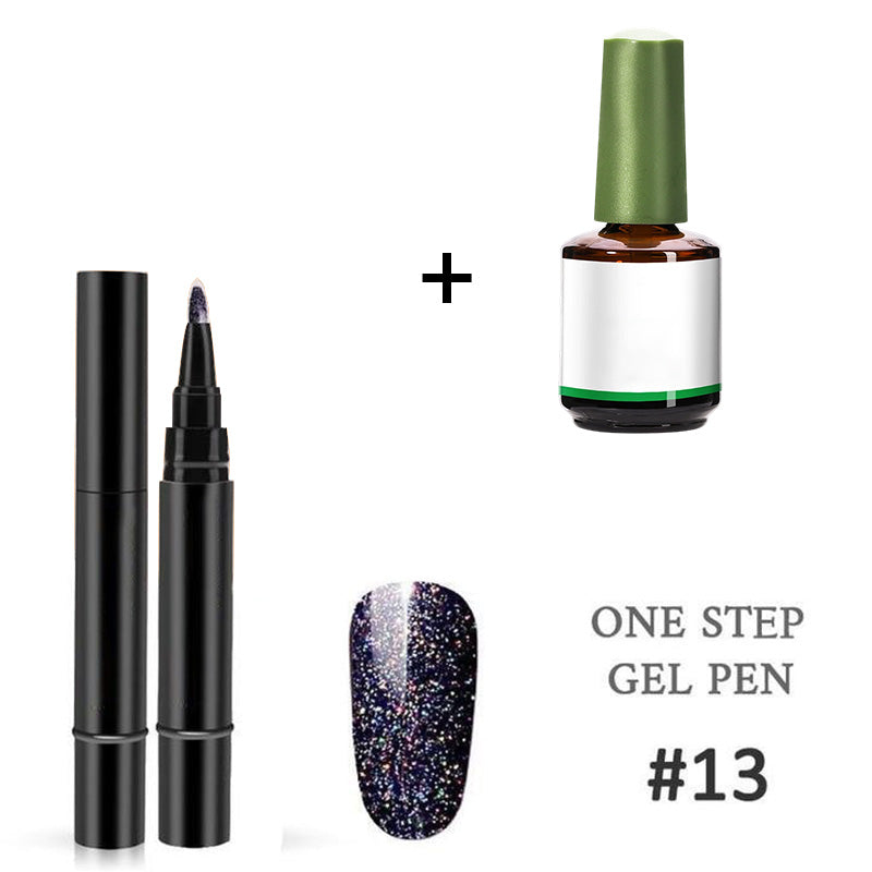 🎨One Step Nail Gel Pen💅