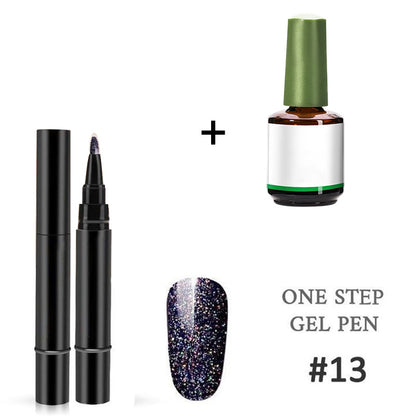 🎨One Step Nail Gel Pen💅