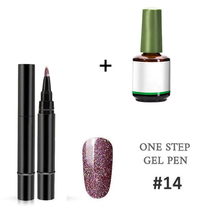 🎨One Step Nail Gel Pen💅