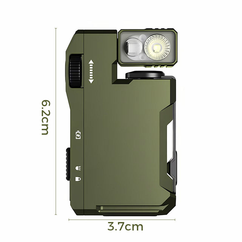 🔦✨G5 EDC Mini Flashlight with Rotating Head - Intelligent Adaptive Lighting for Ultimate Adventures 🧭⚡