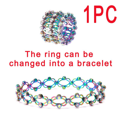 🔥Magic 2-in-1 Folding Retractable Ring Bracelet