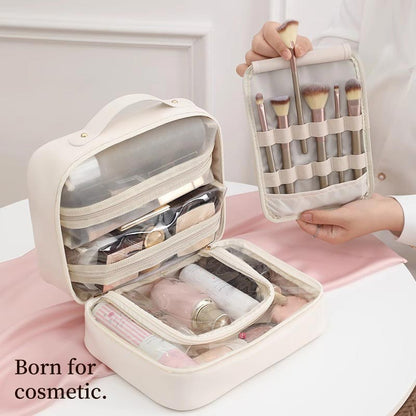 💕Multiple compartments make -up toiletry bag