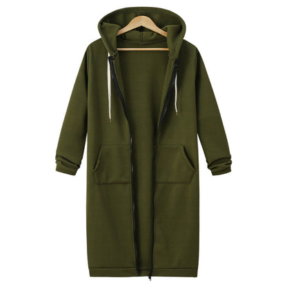 Women's Long Hooded Sweatshirt