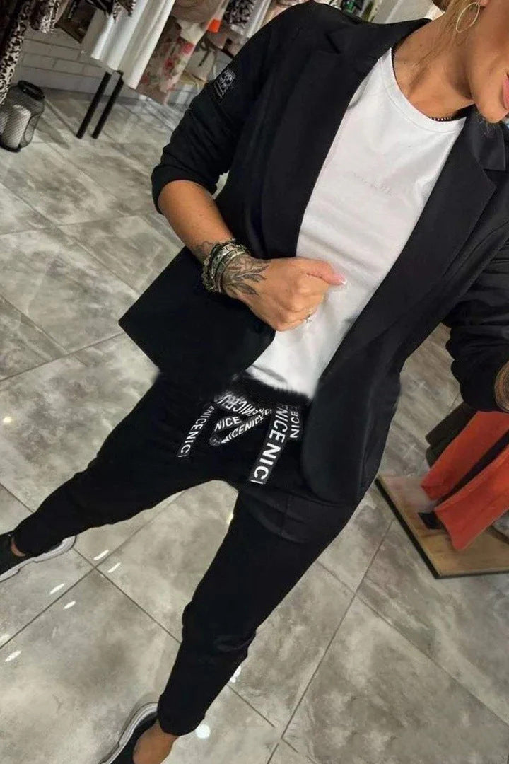 💥Hot Sales-49% OFF🔥Women's Casual Suit Jacket Pants 2-Piece Set