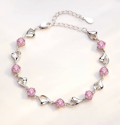 🍀Elegant Sparkling Lucky Clover Bracelet✨