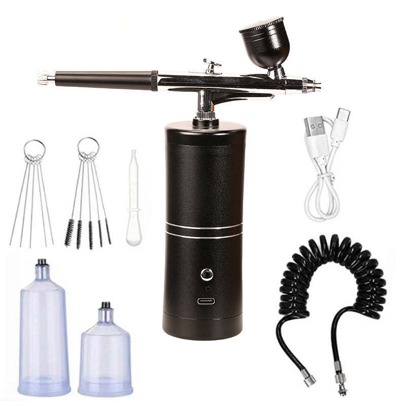 Portable Cordless Airbrush Kit with Compressor