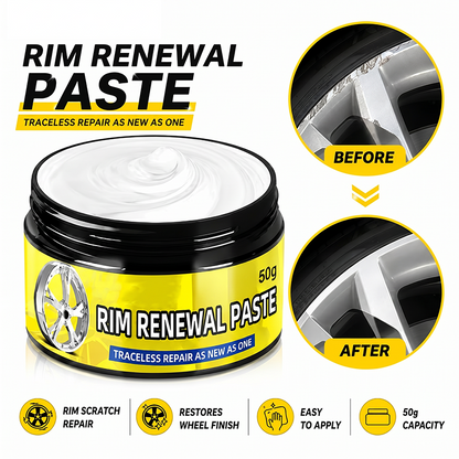 🏆 Last Day Special Price!🎁All-in-One Wheel Care & Restoration Paste