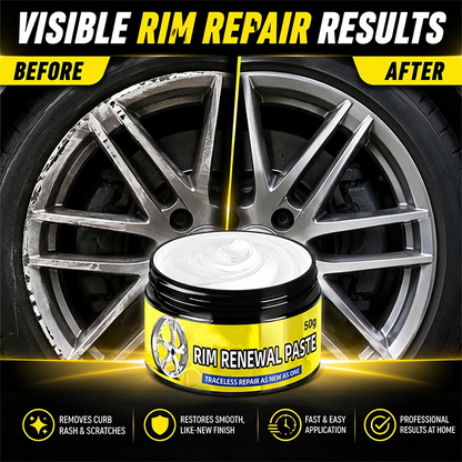 🏆 Last Day Special Price!🎁All-in-One Wheel Care & Restoration Paste