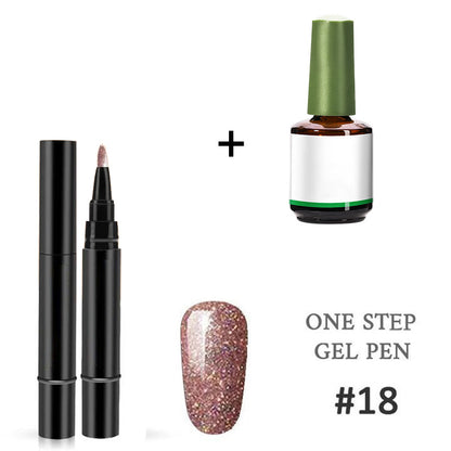 🎨One Step Nail Gel Pen💅