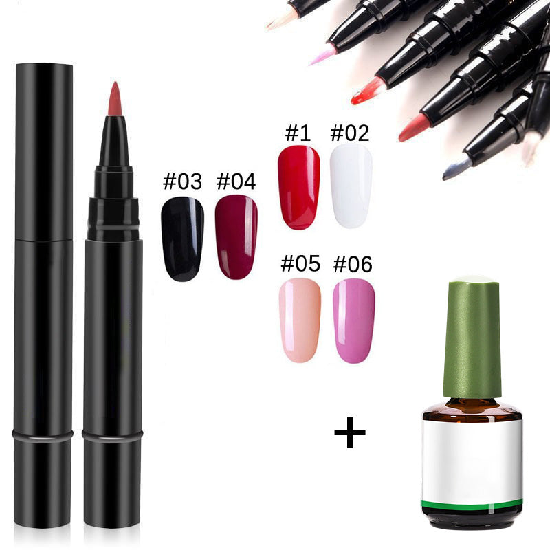 🎨One Step Nail Gel Pen💅