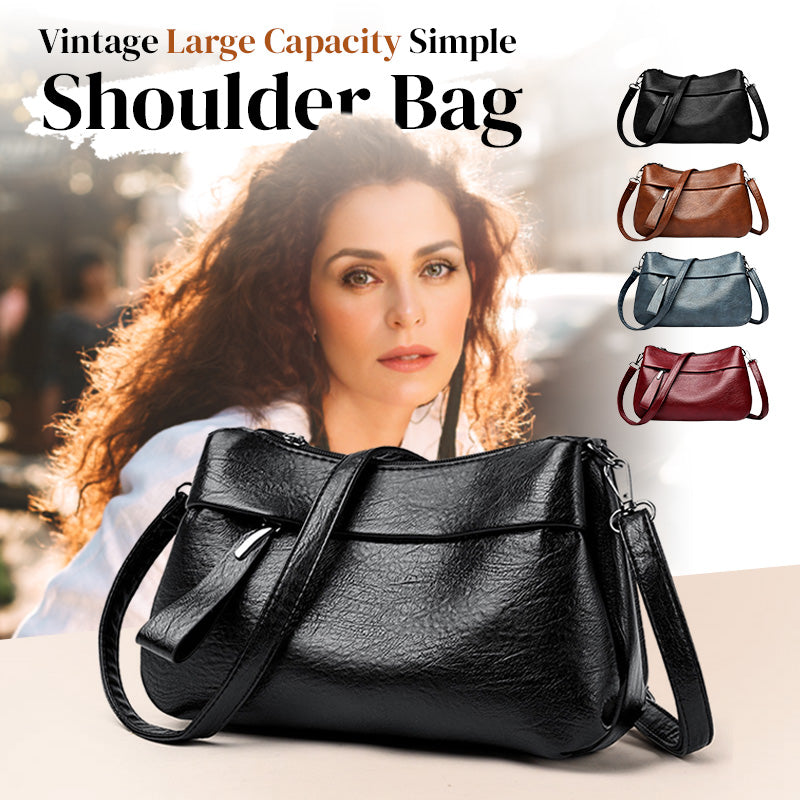 💥Hot Sales - 49% OFF🔥Vintage Large Capacity Simple Shoulder Bag